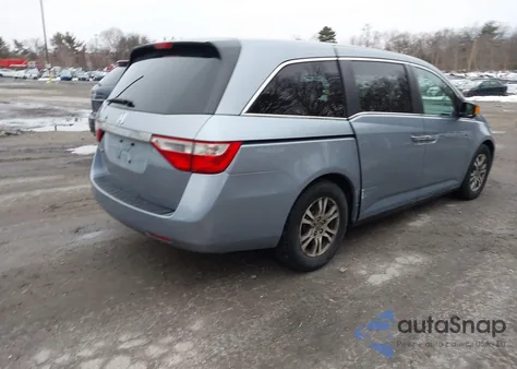 2012 Honda Odyssey Ex из США, поврежденный, VIN 5FNRL5H46CB135377